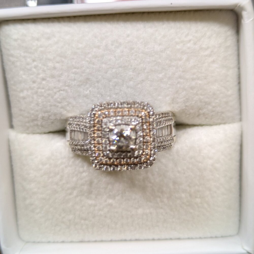 14K 1&1/4 CTTW Ring